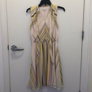 calvin klein pattern dress